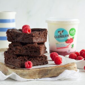 Chocolate Raspberry Brownies