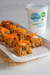Yoghurt Carrot Cake Traybake